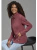 Polarino Fleecejacke in Rosa braun