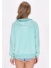 IZIA Women Sweatshirt in turquoise