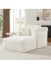 ABRIHOME Bequemes Schlafsofa, Relaxsessel ohne Montage in Weiß