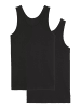 Marc O'Polo Tanktop Iconic Rib in Schwarz