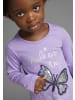 Kidsworld Langarmshirt & Leggings in lila/dk lila