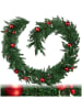 tectake Weihnachtsgirlande, Schlaufe zum Aufhängen, formbar mit viel Volumen