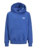 JACK & JONES Junior Hoodie 'Concrete Globe' in blau