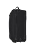 Nowi 3 Rollen Reisetasche 84 cm mit Dehnfalte schwarz