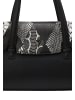 faina Women Handbag in Black Brown