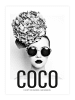 Tales by Jen Poster / Kunstdruck "Coco - I am fashion" I Ohne Rahmen