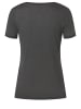 super.natural Merino T-Shirt in dunkelgrau