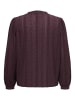 ONLY Carmakoma Bluse in Decadent Chocolate