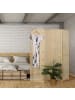 relaxdays Paravent in Natur - (B)182 x (H)180 cm