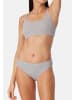 Schiesser Rio Slip Pure Rib in Grau Melange