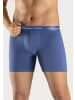 Copenhagen Studios Langer Boxer in hellblau/ blau / navy