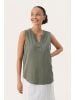 PART TWO Ärmellose Bluse AndiaPW Relaxed fit in Agave Green