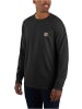 CARHARTT  Longsleeve "Forced Flex 104617" in Schwarz