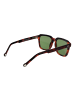 Hally & Son Männer Sonnenbrille Rechtwinklig Havanna