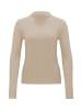 OPUS Rundhalspullover für Damen in beige