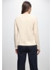 Street One Rundhals Pullover in Beige