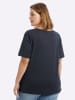 sheego Kurzarm-Shirt in tiefblau
