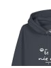 wat? Apparel Sweatshirt Es ist wie es ist in India Ink Grey