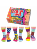 United Oddsocks Socken 3er Pack in PolkaFace