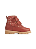 Wheat Winterschuhe Moon Velcro Tex Print in red