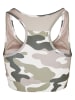Urban Classics Urban Classics Damen Ladies Tech Mesh Bra in duskrose camo