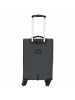 D&N Travel Line 9204 - 4-Rollen-Kabinentrolley S 55 cm (schwarz) in grau