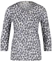 Gerry Weber T-Shirt 3/4 Arm in Reed/Navy Dots