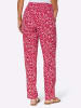 Sieh an! Schlupfhose in rot-weiß-bedruckt