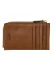 BRIC`s Volterra Kreditkartenetui RFID Schutz Leder 14 cm in tobacco