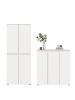 ebuy24 Schlafzimmer-Set Scarpa (2-teilig) Weiß 190 x 37 cm