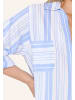 Linga Dore Kleid Pyjama in Blaue Streifen
