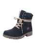 rieker Schnürboots in Blau