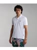 Napapijri Polo "Elbas Ss 4" in Weiß