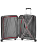 Roncato Kinetic 2.0 4 Rollen Trolley M 66 cm mit Dehnfalte nero