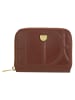 DuDu Up Geldbörse Leder 10 cm choccolate-lilac