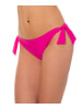 Aquarti Damen Bikinihose seitlich zum Binden in schönen Unifarben in pink