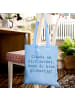 Mr. & Mrs. Panda ToteBag Spruch Selbstvertrauen stärken mit Spruch in Sky Blue