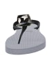 Uzurii Luxury Footwear platte hausschuhe Selena Diamond Silver in silber