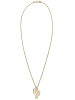 Elli Halskette 925 Sterling Silber Kaktus in Gold