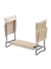 relaxdays Kniebank in Beige - (B)60 x (H)50 x (T)27,5 cm