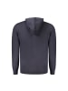 NORWAY 1963 Blau Grau Polyamid Herren Strickjacke