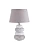 näve Tischleuchte "STONEY" in grau - (L)20 cm x (B)20 cm x (H)31 cm