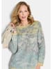 GOLDNER Pullover Langarm Jacquard-Pullover mit Muster in bunt / gemustert
