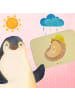 Mr. & Mrs. Panda Badevorleger Igel Beten ohne Spruch in Gelb Pastell