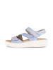 Gabor Plateau Sandalen in blau