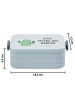 Mr. & Mrs. Panda Lunch Box Kaktus Wut Motiv mit Spruch in Blau Pastell