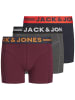 JACK & JONES Junior 3er-Pack Trunks in Dark Grey Melange