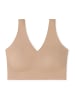 Schiesser Bustier mit Pads Invisible Soft in maple