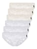 Like It 6er Pack Minislip in ivory-weiss