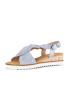 Gabor Plateau Sandalen in blau